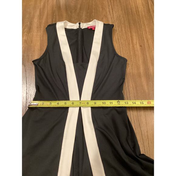 Staud Cross Court Two Tone Tennis Dress black & white Mini Size Small - Picture 5 of 9